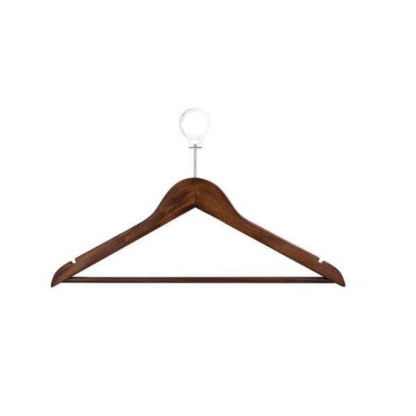 Hotelske vješalice za odjeću smeđe